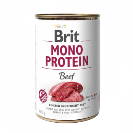 Brit Care Dog Can Food Mono Protein Beef 400g x6