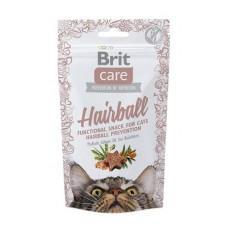 Brit Care Functional Snack for Hairball 50g (3 Packs)
