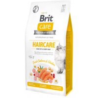 Brit Care Grain-Free Haircare Healthy & Shiny Coat Cat Dry Food 7kg