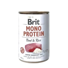 Brit Care Dog Canned Food Mono Protein Beef & Rice 400g Brit Care Dog Canned Food Mono Protein Beef & Rice 400g