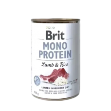 Brit Care Dog Canned Food Mono Protein Lamb & Rice 400g Brit Care Dog Canned Food Mono Protein Lamb & Rice 400g