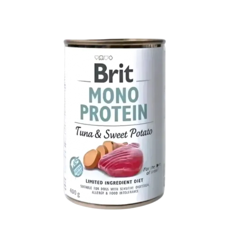 Brit Care Dog Canned Food Mono Protein Tuna & Potato 400g