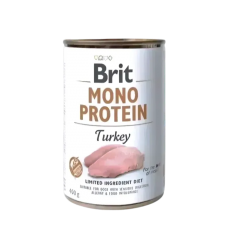 Brit Care Dog Canned Food Mono Protein Turkey 400g Brit Care Dog Canned Food Mono Protein Turkey 400g