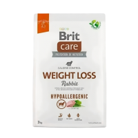Brit Care Dog Grain-free Hypoallergenic Weight Loss Rabbit 3kg (2 bags) Brit Care Dog Grain-free Hypoallergenic Weight Loss Rabbit 3kg (2 bags)