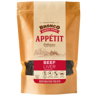 Bronco Dog Treats Appétit Beef Liver 90g (2 Packs)