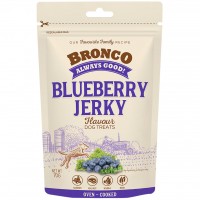 Bronco Dog Treats Oven Cooked Jerky Blueberry 70g