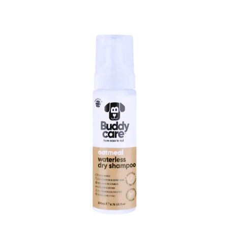 Buddycare Dog Dry Shampoo Waterless Oatmeal 200ml