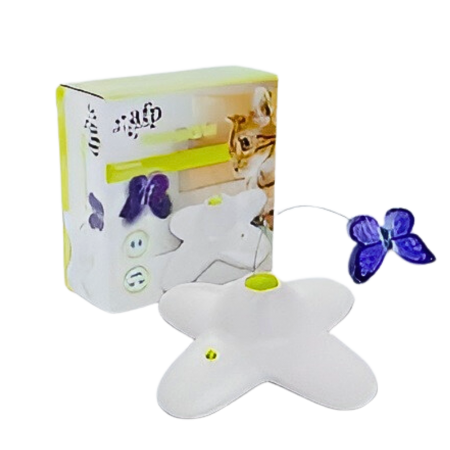 AFP Cat Toy Interactive Flutter Bug