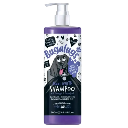 Bugalugs Dog Shampoo Maxi White Pineapple & Passionfruit 500ml