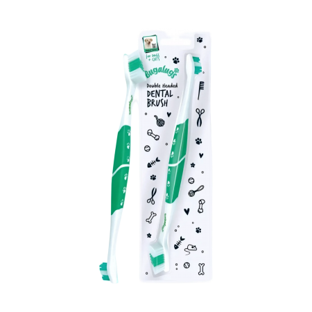 Bugalugs Pets Dental Toothbrush Double Ended