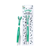 Bugalugs Pets Dental Toothbrush Triple Headed