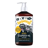 Bugalugs Pets Supplement Flaxseed Oil 500ml Bugalugs Pets Supplement Flaxseed Oil 500ml