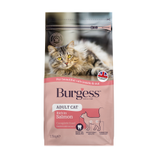 Burgess Rich in Scottish Salmon Dry Cat Food 1.5kg