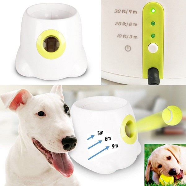 AFP Interactive Hyper Fetch Mini Ball Throwing Toy for Dogs