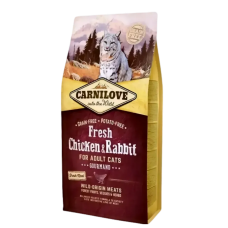 Carnilove Cat Grain-Free Fresh Chicken & Rabbit Gourmands 2kg