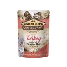 Carnilove Cat Pouch Turkey w/Valerian 85g