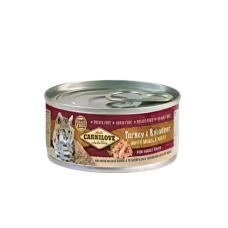 Carnilove Cat Canned Food Grain-Free Turkey & Reindeer 100g Carnilove Cat Canned Food Grain-Free Turkey & Reindeer 100g