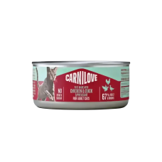 Carnilove Cat Canned Food Pate Chicken, Duck & Pheasant 100g Carnilove Cat Canned Food Pate Chicken, Duck & Pheasant 100g