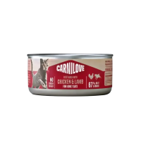 Carnilove Cat Canned Food Pate Chicken & Lamb 100g (6 cans) Carnilove Cat Canned Food Pate Chicken & Lamb 100g (6 cans)