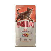 Carnilove Cat Dry Food True Fresh Beef Adult Sterilised Cats 2kg Carnilove Cat Dry Food True Fresh Beef Adult Sterilised Cats 2kg