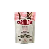 Carnilove Cat Treats Freeze Dried Turkey 40g (2 packs)