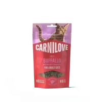 Carnilove Cat Treats Soft Buffalo enriched w/Blueberries Snack 50g (3 packs)