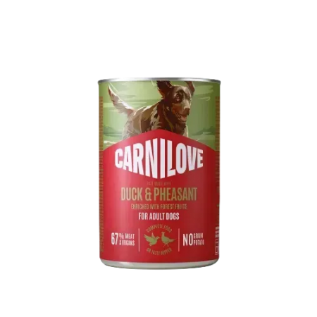 Carnilove Dog Canned Pate Duck & Pheasant 400g