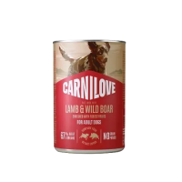  Carnilove Dog Canned Pate Lamb & Wild Boar 400g (6 cans)