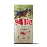 Carnilove Dog Dry Food True Fresh Duck Adult Small Breed 1.5kg