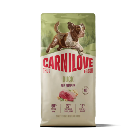 Carnilove Dog Dry Food True Fresh Duck Puppy 1.5kg