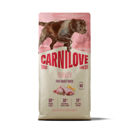 Carnilove Dog Dry Food True Fresh Turkey Adult All Breed 1.5kg