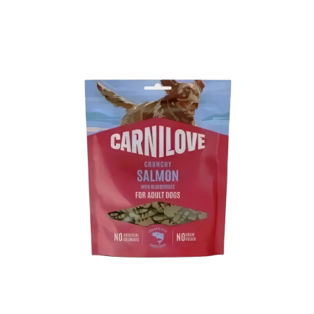 Carnilove Dog Treats Crunchy Salmon w/Blueberries 200g (3 packs)