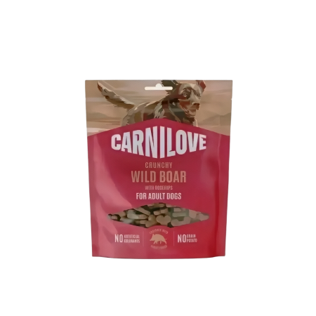 Carnilove Dog Treats Crunchy Wild Boar w/Rosehips 200g (3 packs)