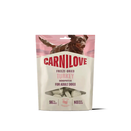 Carnilove Dog Treats Freeze Dried Turkey 60g (2 packs)