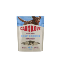 Carnilove Dog Treats Freeze Dried Turkey & Salmon 60g (2 packs) Carnilove Dog Treats Freeze Dried Turkey & Salmon 60g (2 packs)