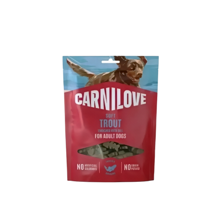 Carnilove Dog Treats Soft Trout enriched w/Dill 200g (3 packs)