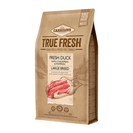 Carnilove Dog Dry Food True Fresh Duck Large-Breed 4kg