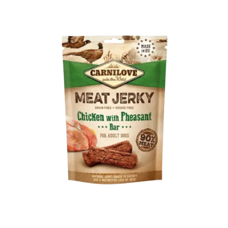 Carnilove Dog Jerky Chicken with Pheasant 100g x3
