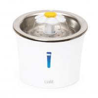 Catit Flower Water Fountain Stainless Steel with LED 3L