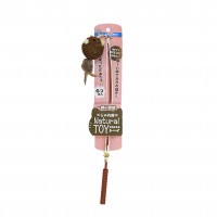 Cattyman Natural Tawny Cat Stick Toy Brown