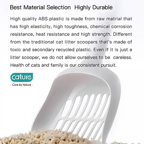 Cature Cat Litter Shovel (L) 7.5mm