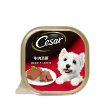 Cesar Dog Wet Food Beef & Liver 100g