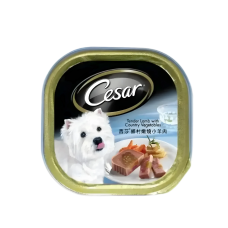 Cesar Dog Wet Food Tender Lamb with Country Vegetables 100g