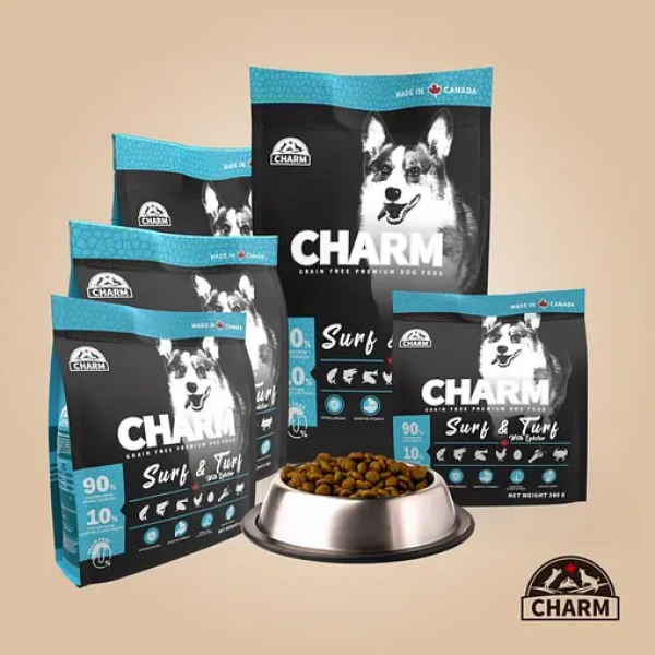 Charm Dog Dry Food Surf & Turf 10kg