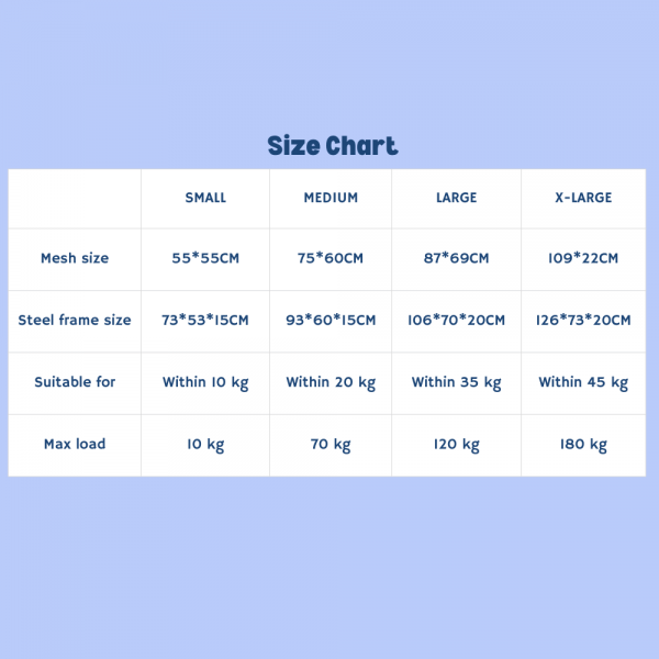 Lavish Bed Mesh for Dogs Medium