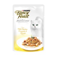 Fancy Feast Inspirations with Chicken, Courgette & Tomato 70g Cartons (24Packs)