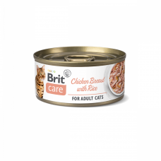 Brit Care Cat Chicken Breast With Rice 70g (24 Cans)