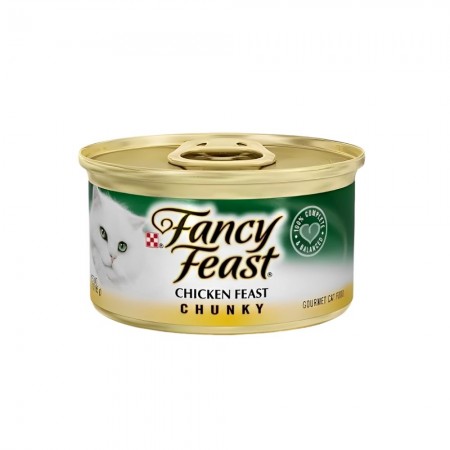Fancy Feast Chunky Chicken 85g Carton (24 Cans)