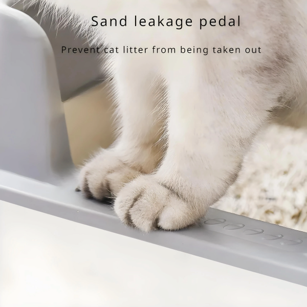 Rubeku Litter Box w/Side Entry Stainless (Stairway+Scoop)