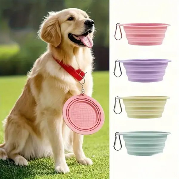 Rubeku Collapsible Bowl Pink